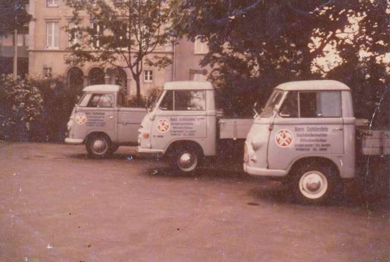 Historischer Fuhrpark von Schönstein Bedachungen